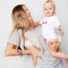 Polera Maternal y Lactancia | Gris claro - Imagen 2