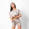 Pijama Maternal y Lactancia | Grey Dawn - Imagen 6