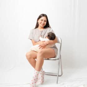 Pijama Maternal y Lactancia | Grey Dawn