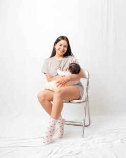 Pijama Maternal y Lactancia | Grey Dawn