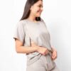 Pijama Maternal y Lactancia | Grey Dawn - Imagen 4