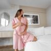 Camisa de Dormir Maternal y Lactancia | Palo de Rosa - Imagen 6