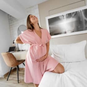 Camisa de Dormir Maternal y Lactancia | Palo de Rosa