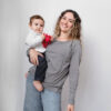 Polera Maternal y Lactancia | Timeless Grey