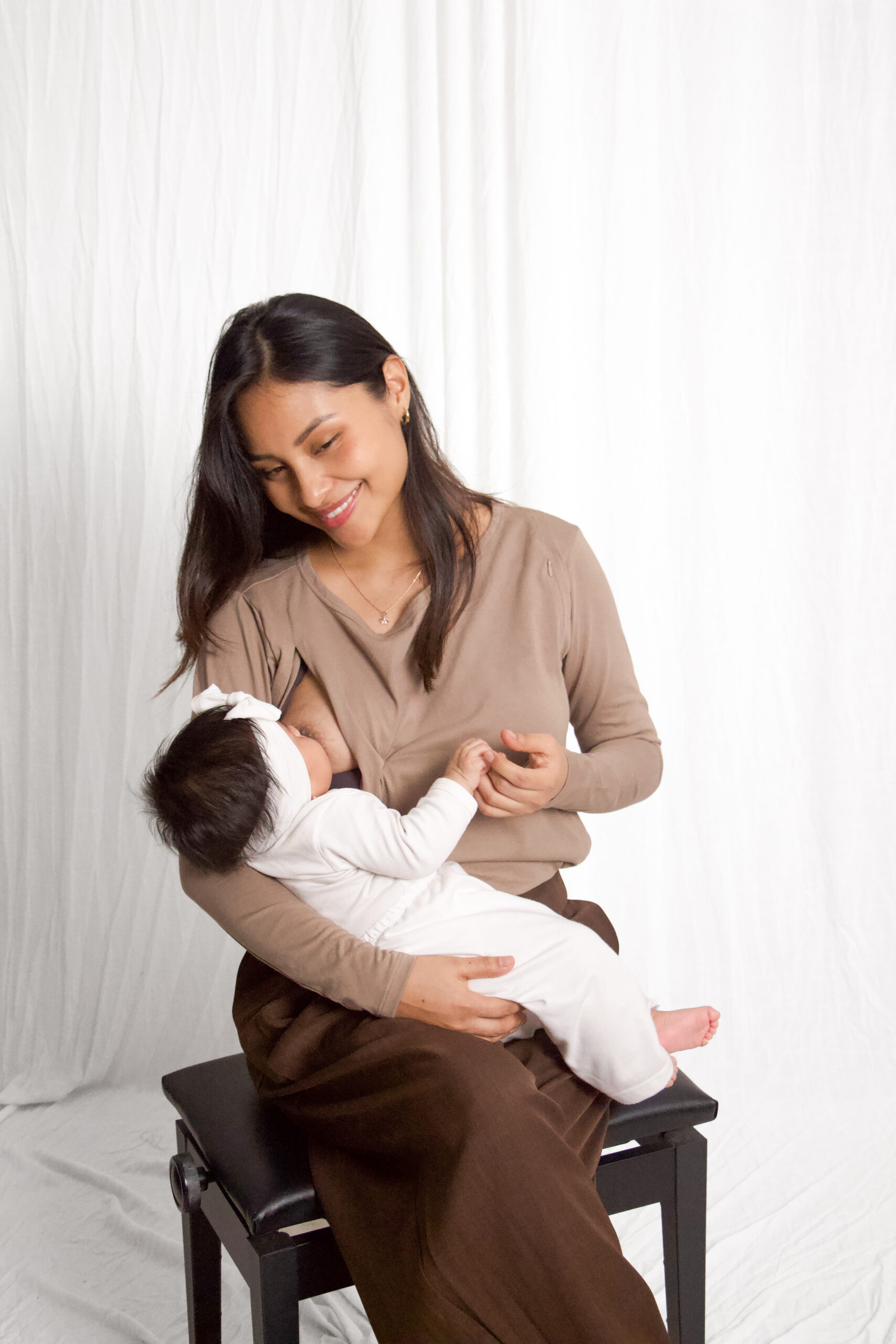 Polera Maternal y Lactancia | Moka - Imagen 4