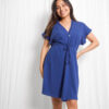 Camisa de Dormir Maternal y Lactancia | Azul - Imagen 5