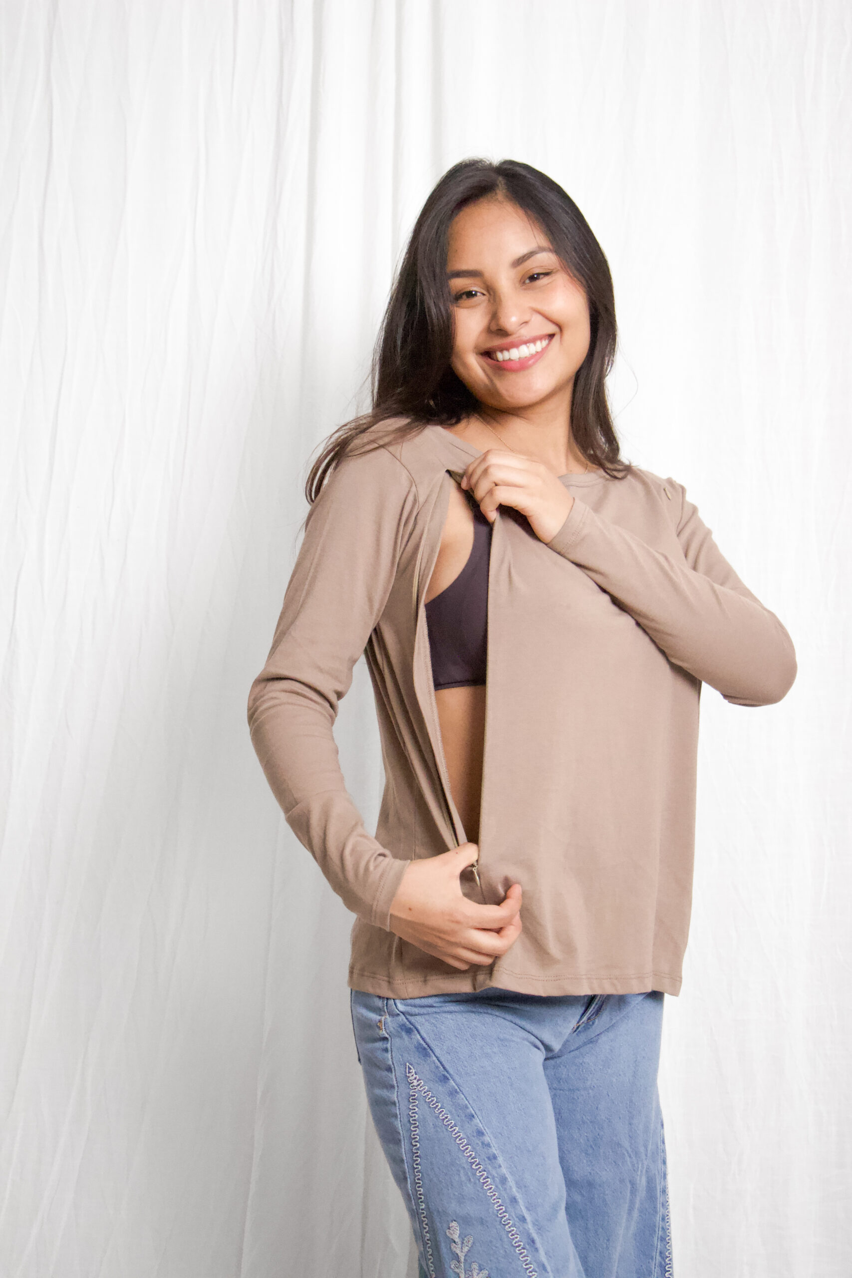 Polera Maternal y Lactancia | Moka - Imagen 2