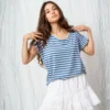Polera Maternal y Lactancia | Sky Stripe