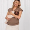 Polera Maternal y Lactancia | Moka escote en V